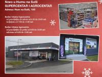 Novo u Humu na Sutli - Supercentar i Agrocentar